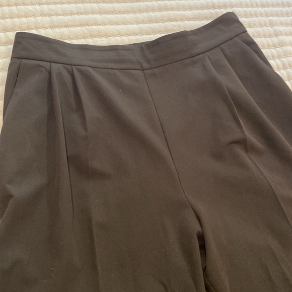 Pleated front slim leg work trousers - Picture 3 of 6